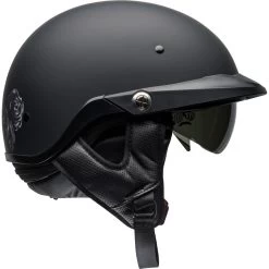 Bell Pit Boss Helmet - Roses Matte Black/Gunmetal -Cycling Equipment Shop bell pit boss cruiser helmet roses matte black gunmetal right 29478.1569508324