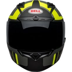 Bell Qualifier DLX MIPS Helmet - Torque Matte Black/Hi-Viz -Cycling Equipment Shop bell qualifier dlx mips street helmet torque matte black hi viz front 24530.1611859106