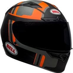 Bell Qualifier DLX MIPS Helmet - Torque Matte Black/Orange -Cycling Equipment Shop bell qualifier dlx mips street helmet torque matte black orange front right 10727.1611859361