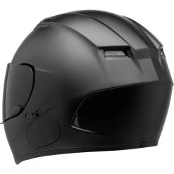 Bell Qualifier DLX Helmet - Matte Blackout -Cycling Equipment Shop bell qualifier dlx street helmet blackout matte black back left 68748.1611935777