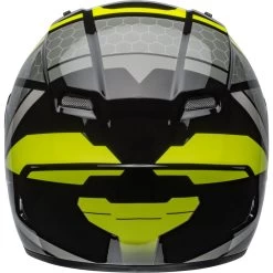 Bell Qualifier Flare Helmet - Gloss Black/Hi-Viz -Cycling Equipment Shop bell qualifier street helmet flare gloss black hi viz back 78949.1609271101