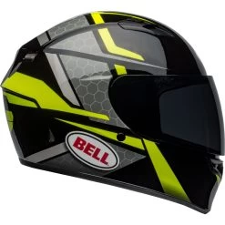 Bell Qualifier Flare Helmet - Gloss Black/Hi-Viz -Cycling Equipment Shop bell qualifier street helmet flare gloss black hi viz right 89409.1609271104