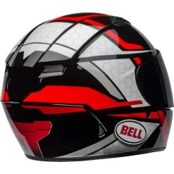 Bell Qualifier Flare Helmet - Gloss Black/Red -Cycling Equipment Shop bell qualifier street helmet flare gloss black red back right 51287.1609270835