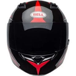 Bell Qualifier Flare Helmet - Gloss Black/Red -Cycling Equipment Shop bell qualifier street helmet flare gloss black red front 17211.1609270837
