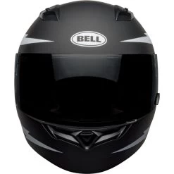 Bell Qualifier Z-Ray Helmet - Matte Black/White -Cycling Equipment Shop bell qualifier street helmet z ray matte black white front 74049.1609267982