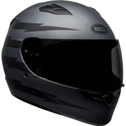 Bell Qualifier Z-Ray Helmet - Matte Gray/Black -Cycling Equipment Shop bell qualifier street helmet z ray matte gray black front right 63605.1609268123