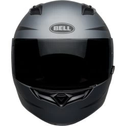 Bell Qualifier Z-Ray Helmet - Matte Gray/Black -Cycling Equipment Shop bell qualifier street helmet z ray matte gray black front 60795.1609268115