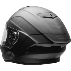 Bell Race Star Carbon Flex DLX Helmet - Matte Black -Cycling Equipment Shop bell race star flex dlx snell street helmet matte black back left 64441.1581442570