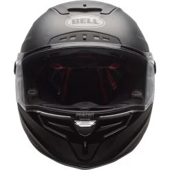 Bell Race Star Carbon Flex DLX Helmet - Matte Black -Cycling Equipment Shop bell race star flex dlx snell street helmet matte black front 13896.1581442573