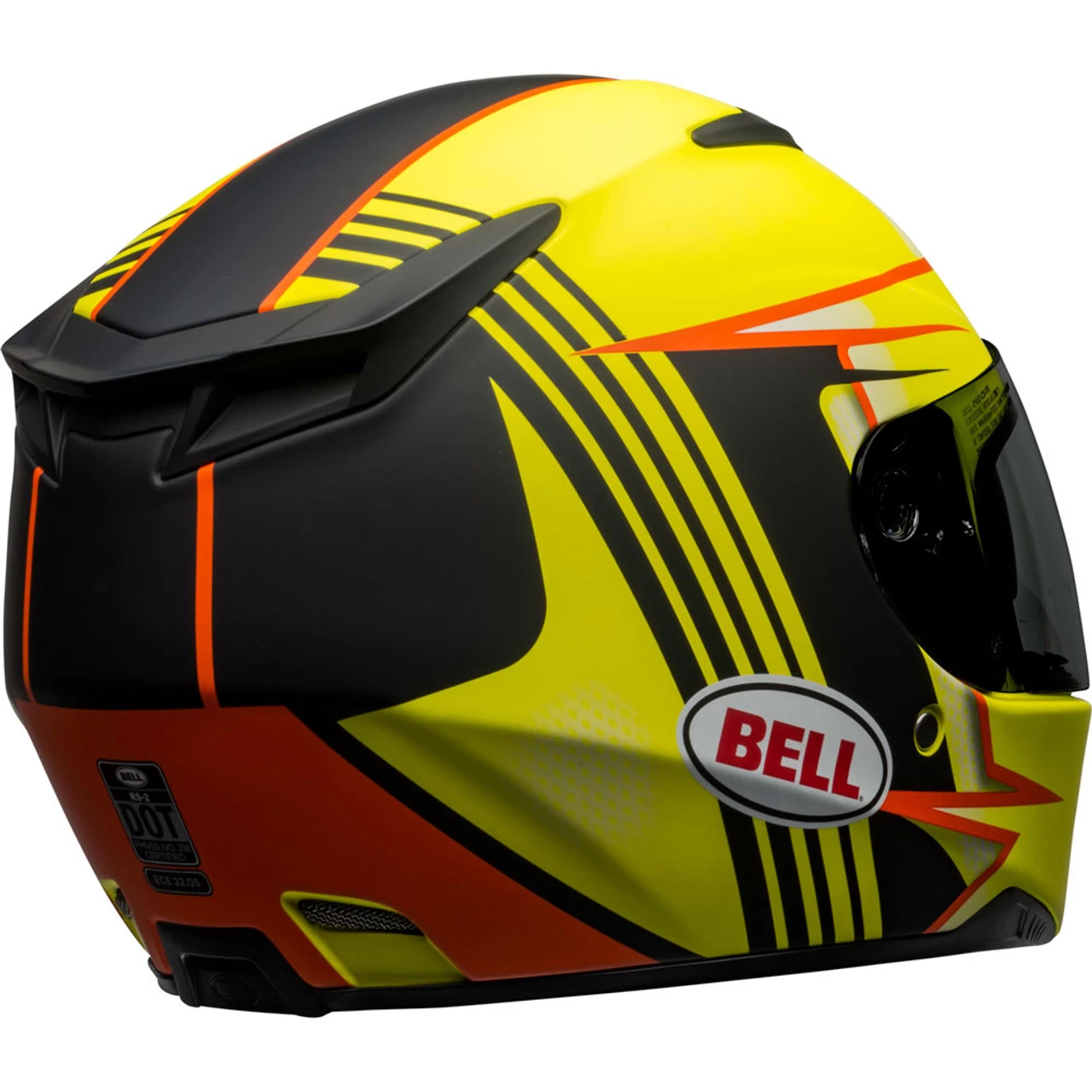 Bell RS-2 Helmet - Swift Matte Hi-Viz/Orange/Black 10 Bell RS-2 Helmet - Swift Matte Hi-Viz/Orange/Black - Image 10