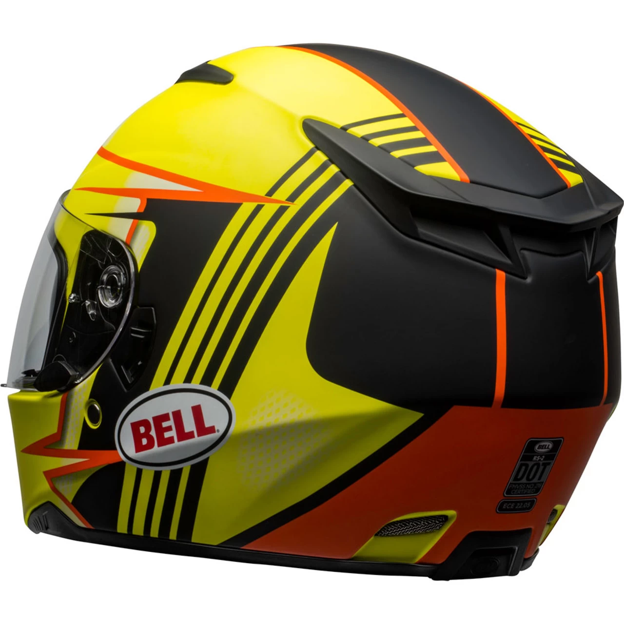 Bell RS-2 Helmet - Swift Matte Hi-Viz/Orange/Black 3 Bell RS-2 Helmet - Swift Matte Hi-Viz/Orange/Black - Image 3