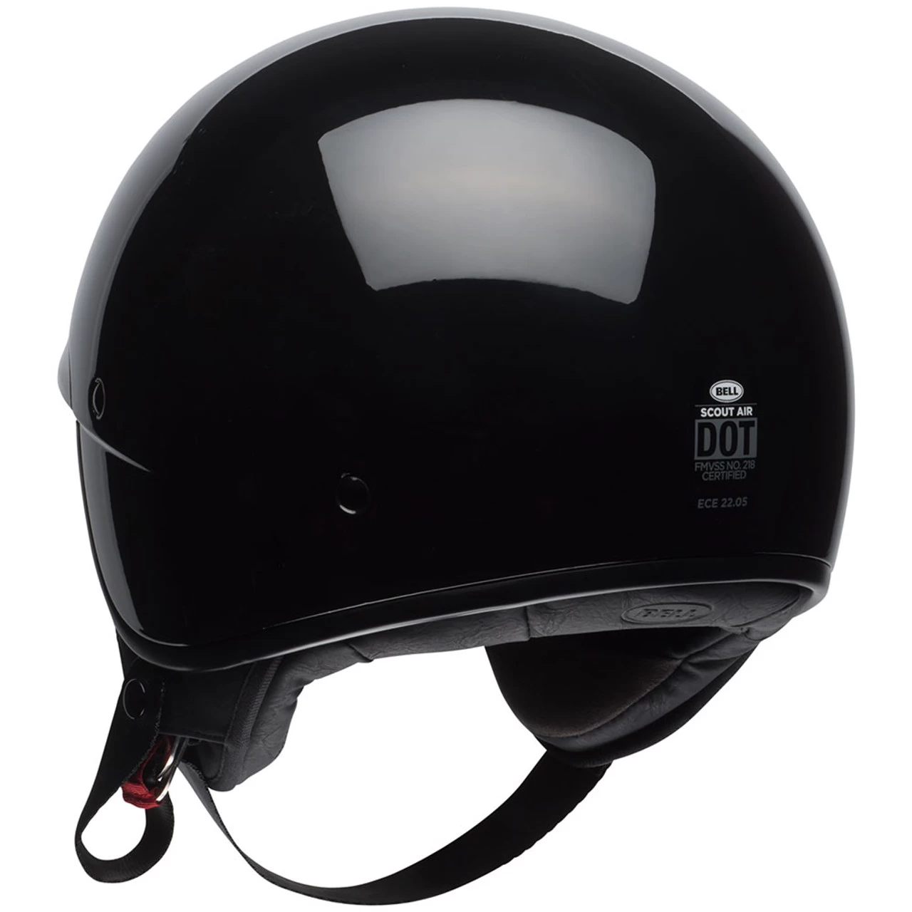 Bell Scout Air Gloss Black Helmet 7 Bell Scout Air Gloss Black Helmet - Image 7