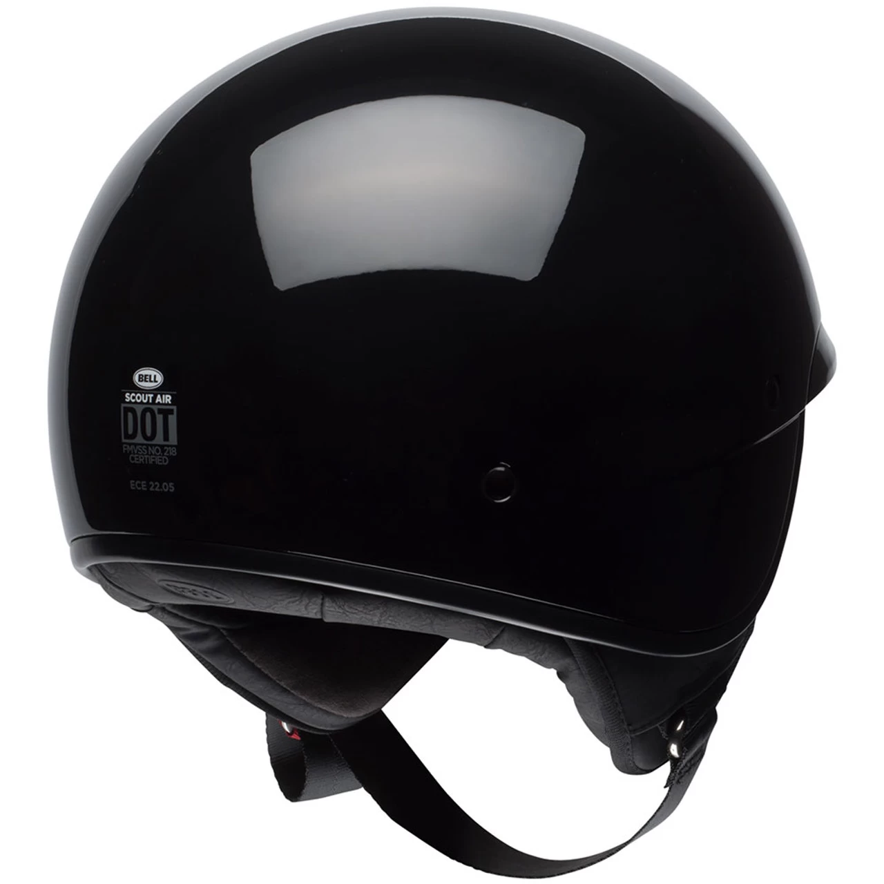 Bell Scout Air Gloss Black Helmet 3 Bell Scout Air Gloss Black Helmet - Image 3