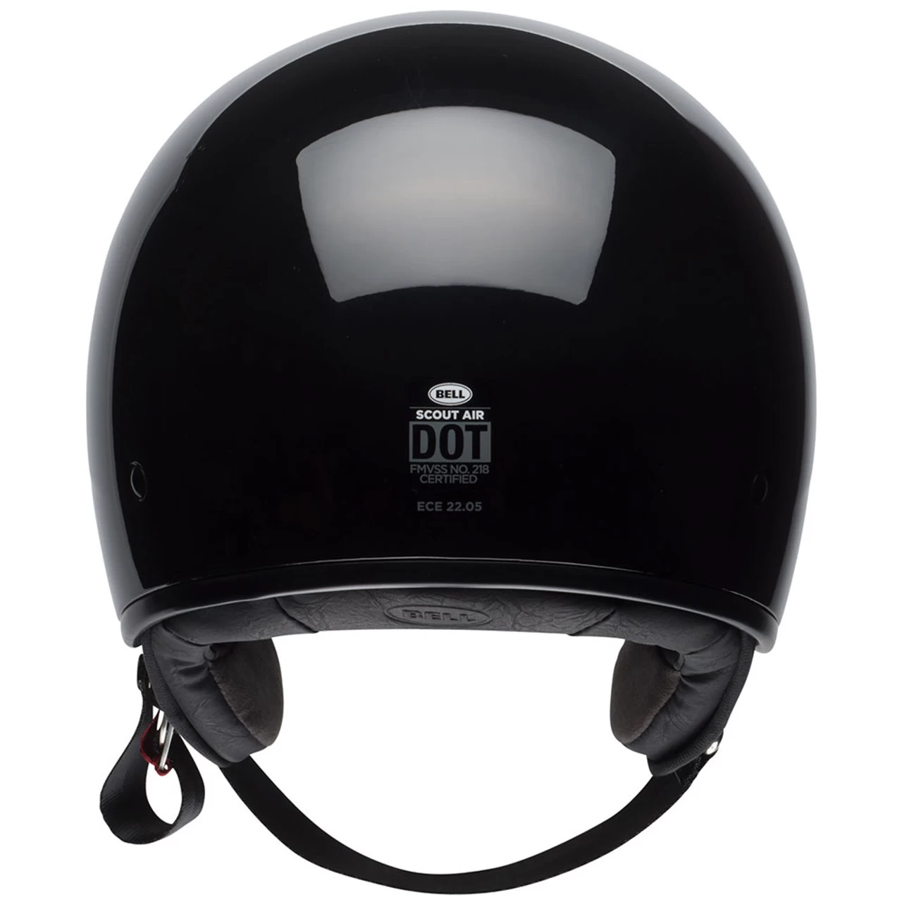 Bell Scout Air Gloss Black Helmet 8 Bell Scout Air Gloss Black Helmet - Image 8