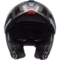 Bell SRT Modular Helmet - Predator Matte/Gloss Blackout -Cycling Equipment Shop bell srt modular street helmet predator matte gloss blackout front 1 35463.1610113587