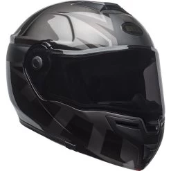 Bell SRT Modular Helmet - Predator Matte/Gloss Blackout -Cycling Equipment Shop bell srt modular street helmet predator matte gloss blackout front right 25443.1610113569