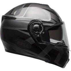 Bell SRT Modular Helmet - Predator Matte/Gloss Blackout -Cycling Equipment Shop bell srt modular street helmet predator matte gloss blackout right clear shield 70088.1610113568