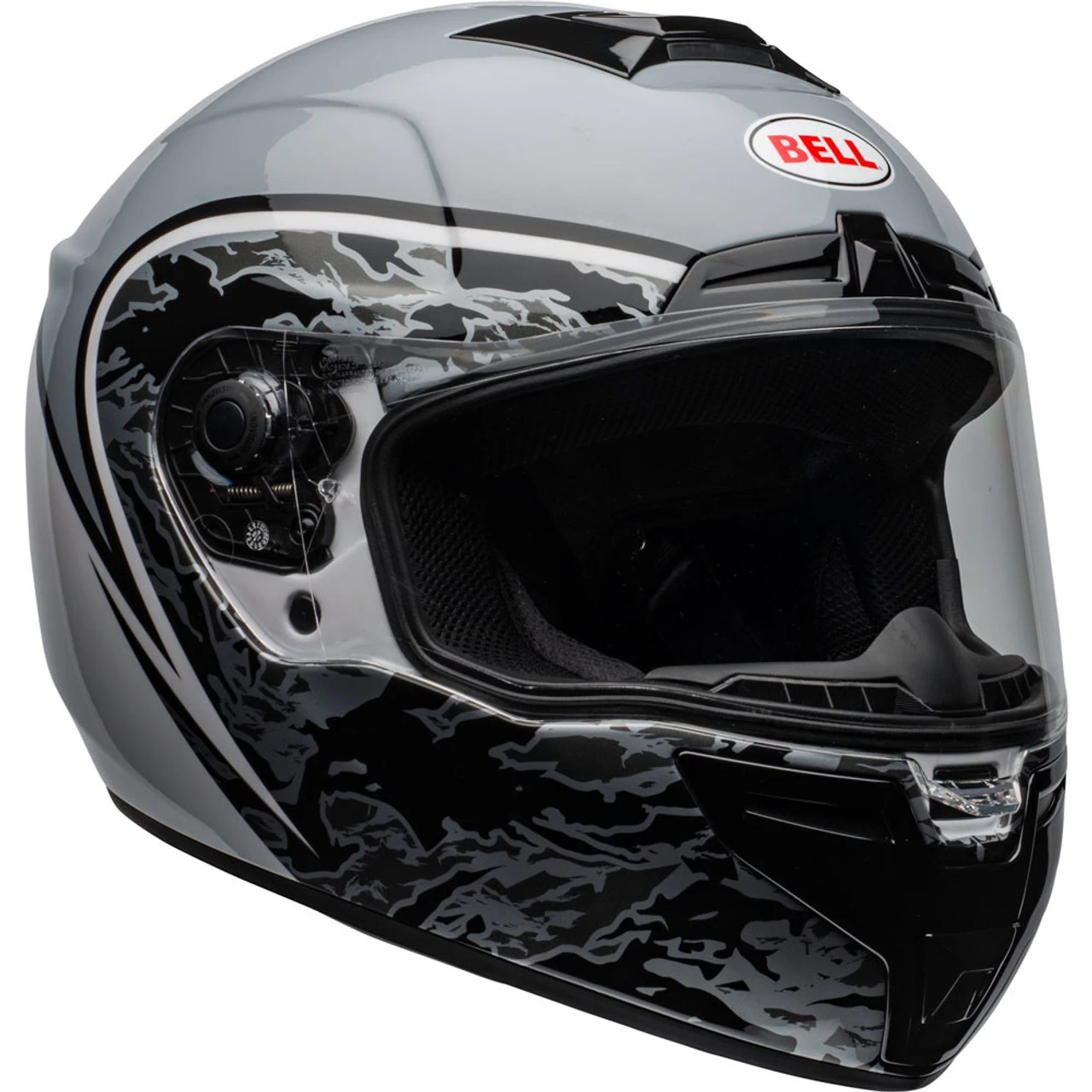 Bell SRT Helmet - Assassin Gloss Gray/White Camo 9 Bell SRT Helmet - Assassin Gloss Gray/White Camo - Image 9