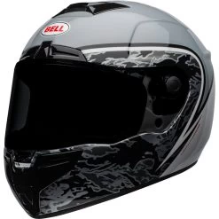 Cycling Equipment Shop -Cycling Equipment Shop bell srt street helmet assassin gloss gray white camo front left 66093.1568914029