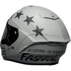 Bell Star MIPS DLX Helmet - Fasthouse Victory Circle Matte Gray/Black -Cycling Equipment Shop bell star dlx mips street helmet fasthouse victory circle matte gray black back left 29852.1609353386