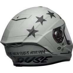 Bell Star MIPS DLX Helmet - Fasthouse Victory Circle Matte Gray/Black -Cycling Equipment Shop bell star dlx mips street helmet fasthouse victory circle matte gray black back right clear shield 12239.1609353386