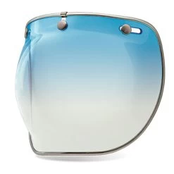 Bell 3-Snap Bubble DLX Face Shield -Cycling Equipment Shop bell Deluxe bubble shield Blue gradient 67019.1450813862