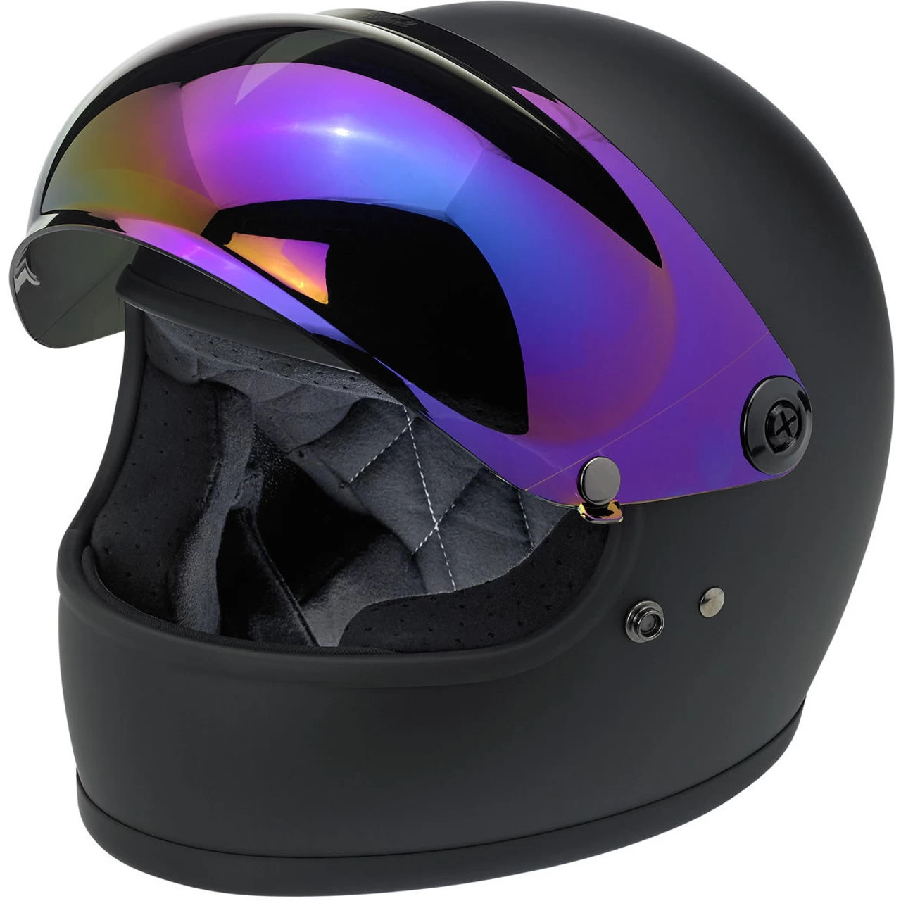 Biltwell Gringo S Antifog Bubble Shield - Rainbow Mirror 5 Biltwell Gringo S Antifog Bubble Shield - Rainbow Mirror - Image 5