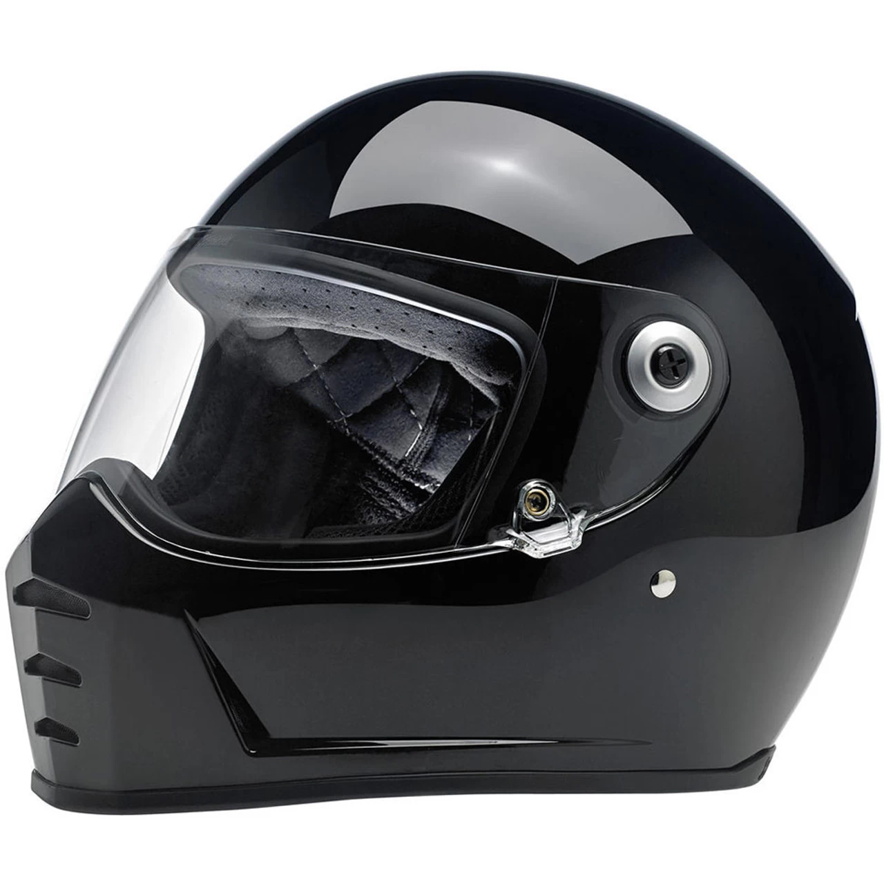 Biltwell Lane Splitter Helmet - Gloss Black 1 Biltwell Lane Splitter Helmet - Gloss Black