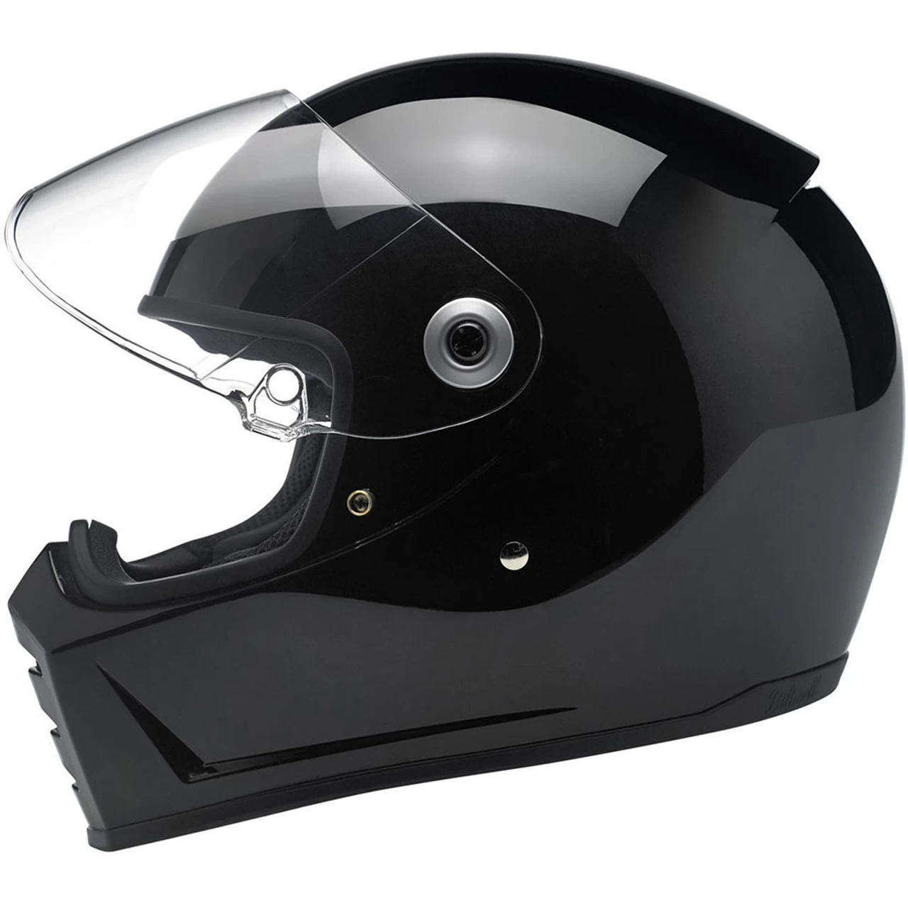 Biltwell Lane Splitter Helmet - Gloss Black 2 Biltwell Lane Splitter Helmet - Gloss Black - Image 2