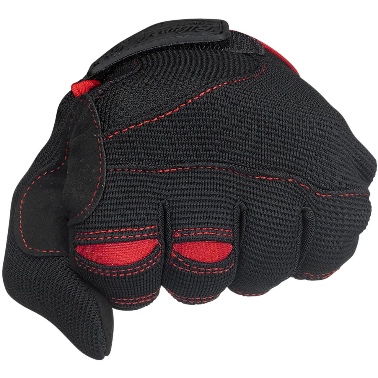 Biltwell Moto Gloves - Black/Red 4 Biltwell Moto Gloves - Black/Red - Image 4