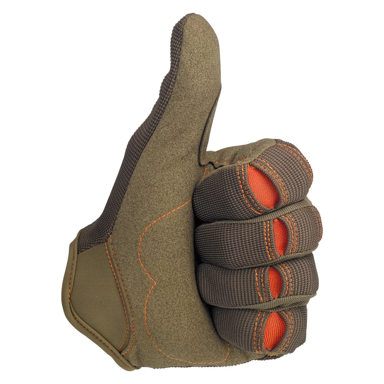 Biltwell Moto Gloves - Brown/Orange - Image 3