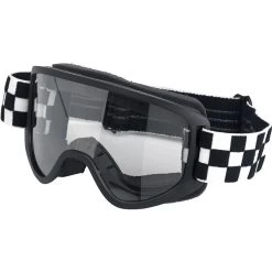 Biltwell Moto 2.0 Goggles - Checkers Black