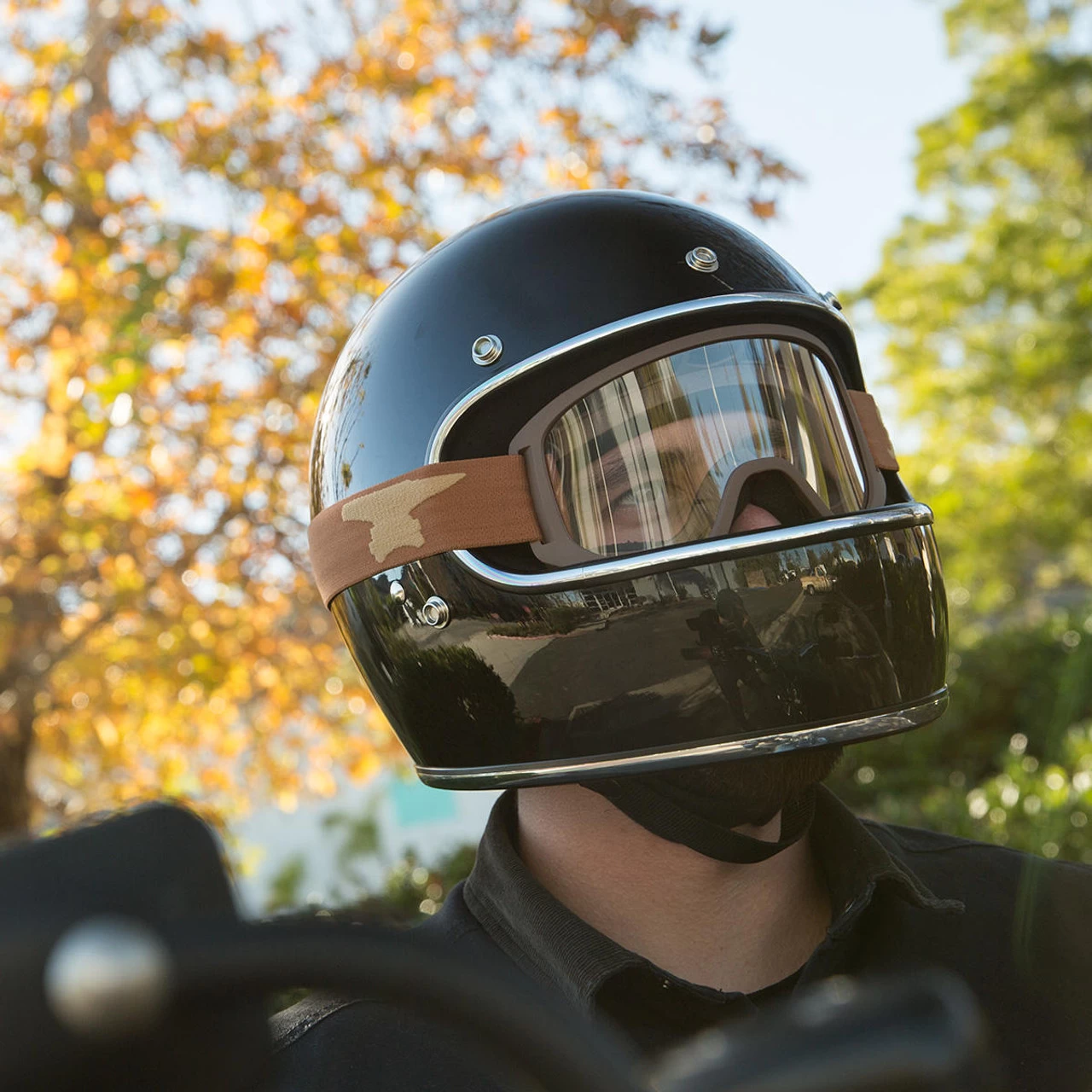 Biltwell Moto 2.0 Goggles - Script Chocolate 6 Biltwell Moto 2.0 Goggles - Script Chocolate - Image 6