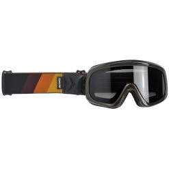 Biltwell Overland 2.0 Tri-Stripe Goggle - Gold/Rust/Brown