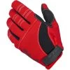 Biltwell Moto Gloves - Red/Black/White