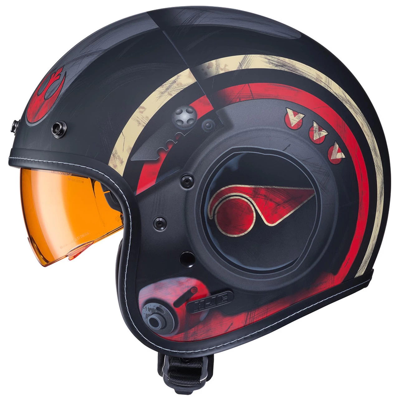 HJC IS-5 Helmet - Star Wars X-Wing Poe Dameron 2 HJC IS-5 Helmet - Star Wars X-Wing Poe Dameron - Image 2