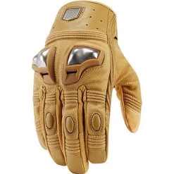 Icon 1000 Retrograde Gloves -Cycling Equipment Shop icon1000 retrograde motorcycle gloves tan 45051.1456859587