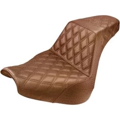 Saddlemen Full LS Step-Up Seat For 2018-2023 Harley Softail Breakout - Brown