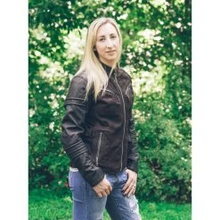Speed And Strength Street Savvy Women's Leather/Textile Jacket - Oxblood/Black -Cycling Equipment Shop speed strength straight savvy jacket b 52886.1533766364