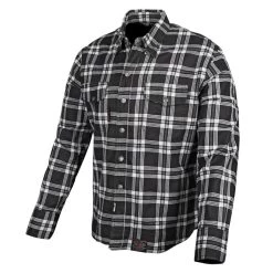 Speed And Strength Black Nine Reinforced Moto Flannel Shirt - Black