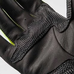 Speed And Strength Comin' In Hot™ Women's Leather/Mesh Gloves -Cycling Equipment Shop speedandstrength comininhot leather mesh motorcycle gloves grey hivis 4 64974.1453908501