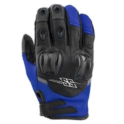 Speed And Strength Power And The Glory™ Leather/Mesh Gloves -Cycling Equipment Shop speedandstrength powerandglory blue motorcycle gloves 48329.1453734809