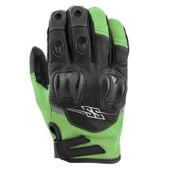 Speed And Strength Power And The Glory™ Leather/Mesh Gloves -Cycling Equipment Shop speedandstrength powerandglory green motorcycle gloves 59376.1453734810