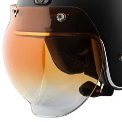 Speed And Strength 3-Snap Universal Bubble Shield - Amber Gradient